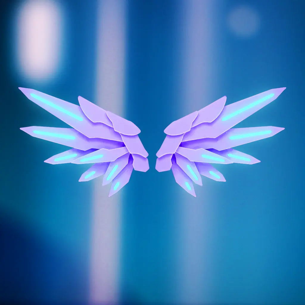 Mecha Angel Wing Hair Clip