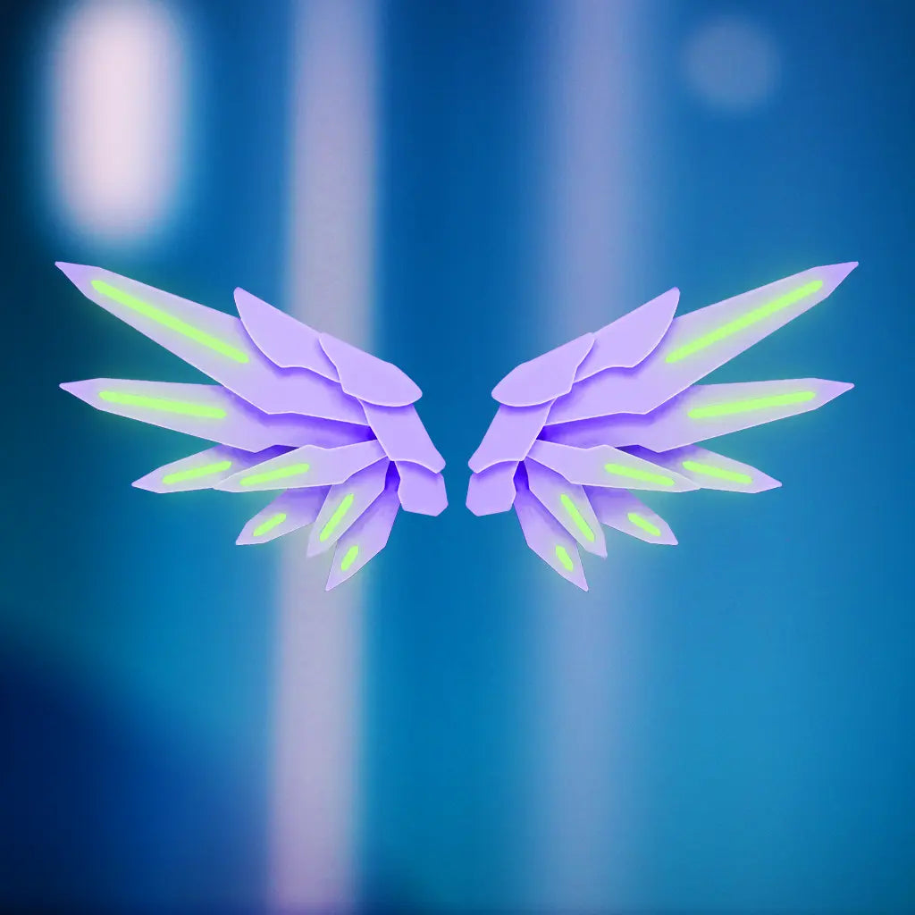 Mecha Angel Wing Hair Clip