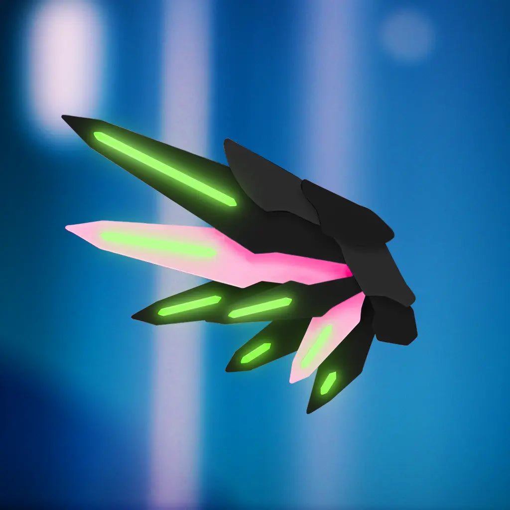 Mecha Angel Wing Hair Clip