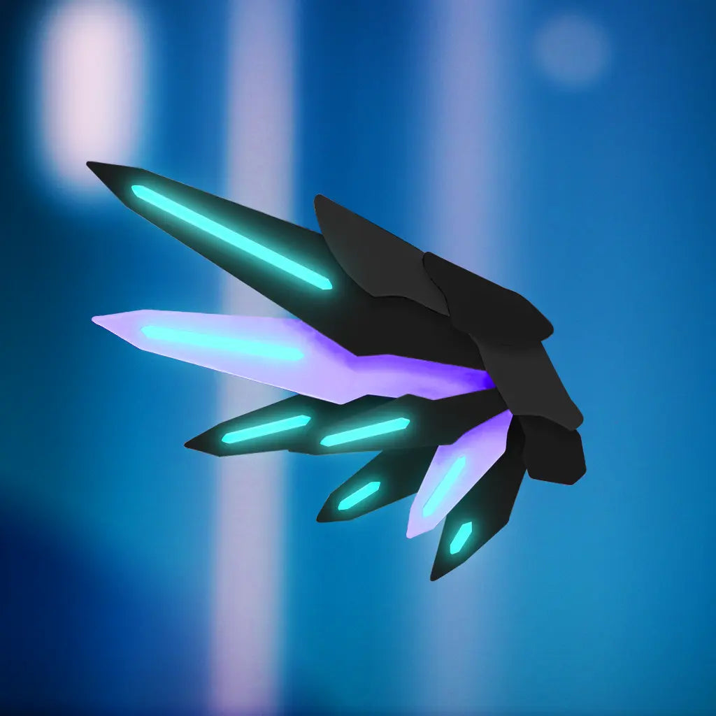 Mecha Angel Wing Hair Clip