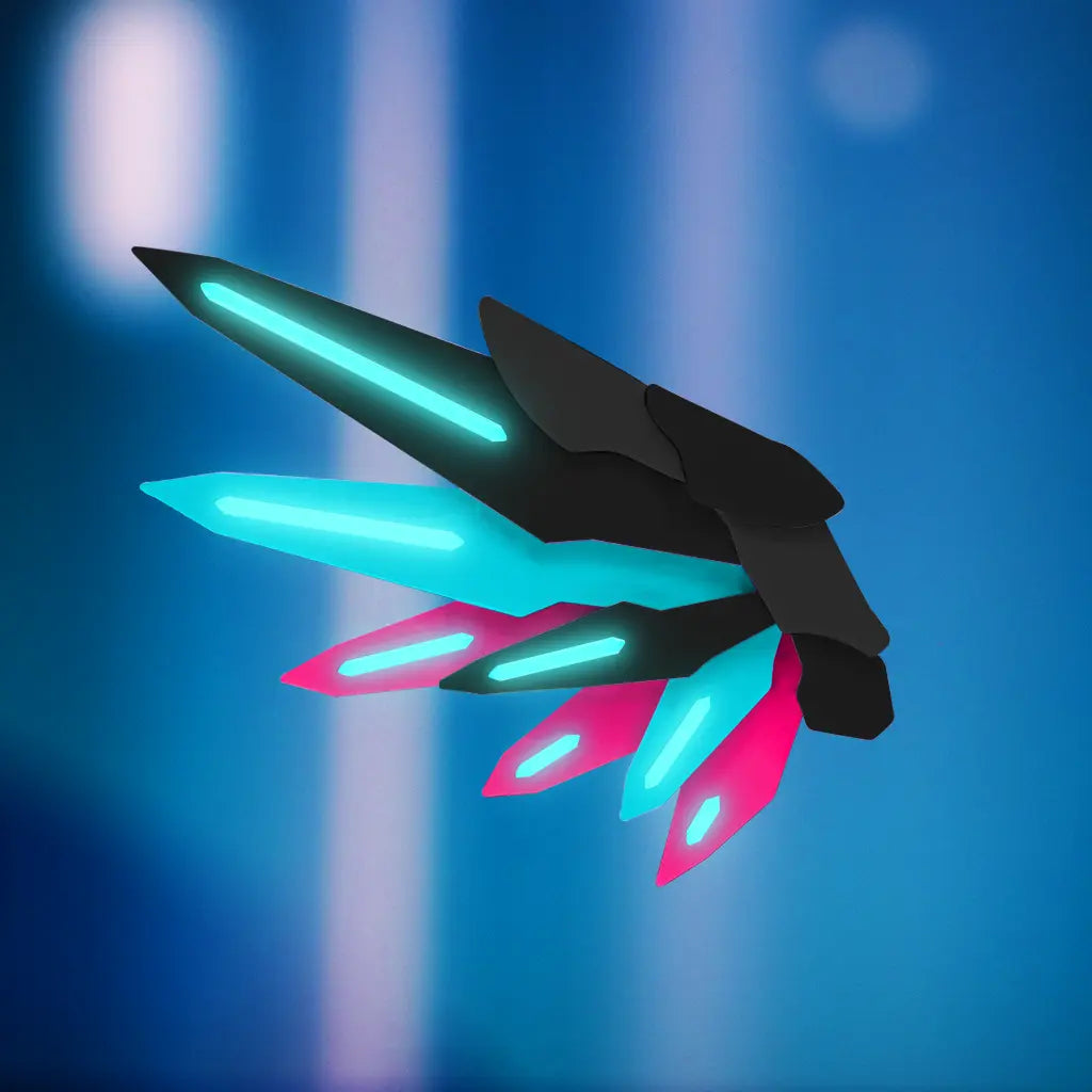 Mecha Angel Wing Hair Clip