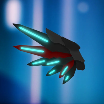 Mecha Angel Wing Hair Clip