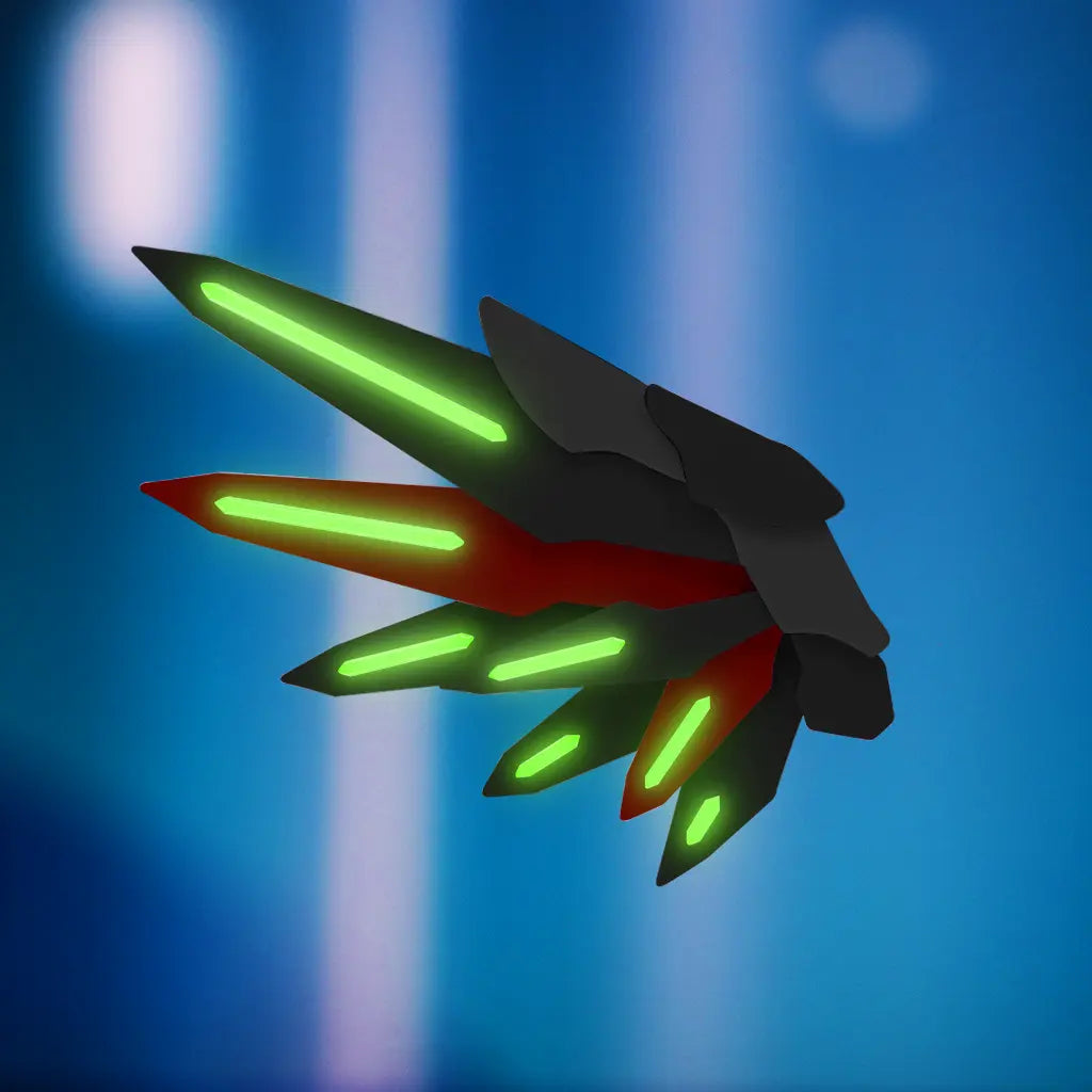 Mecha Angel Wing Hair Clip