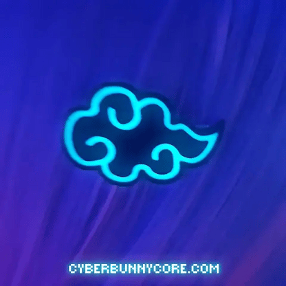 Akatsuki Cloud Hair Clip