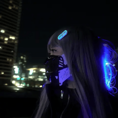 Glow Capsule Pill Hair Clip