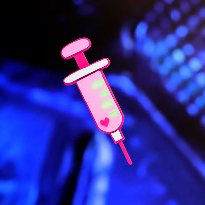Cyber Syringe Hair Clip