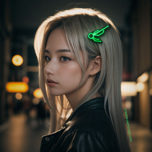 Cybernetic Wing Hair Clip