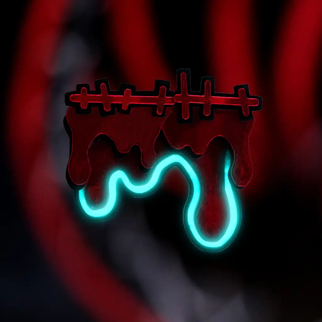 Blood Drip Hair Clip