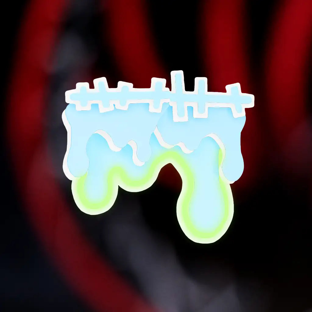 Blood Drip Hair Clip