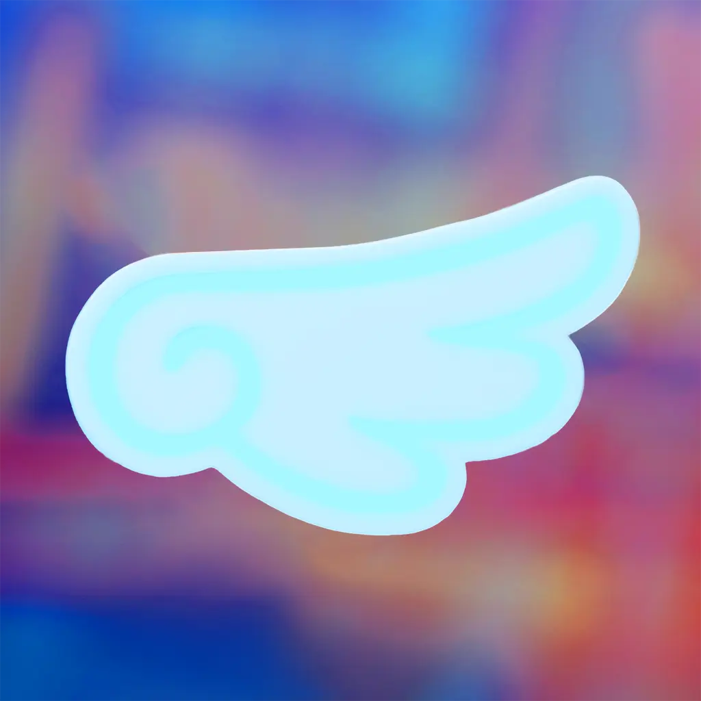 Cute Angel Wing Hair Clip