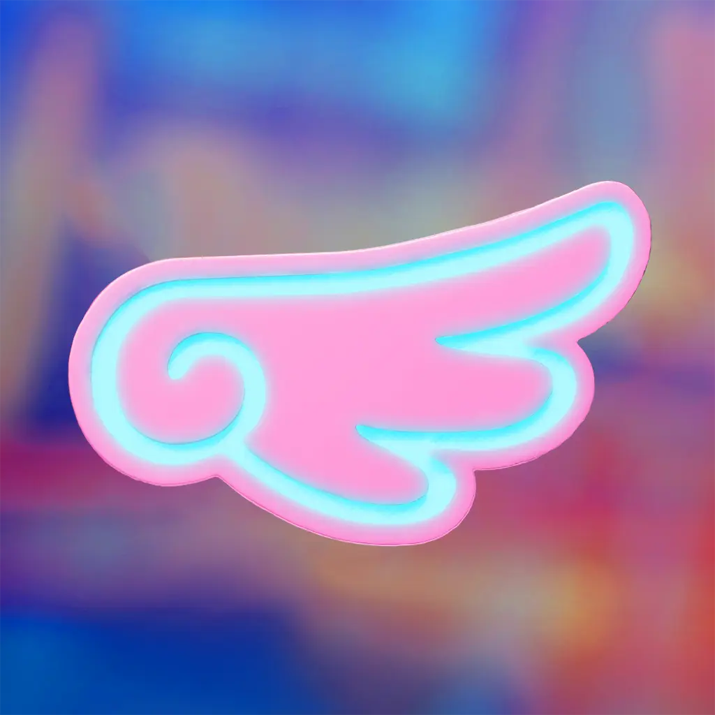 Cute Angel Wing Hair Clip