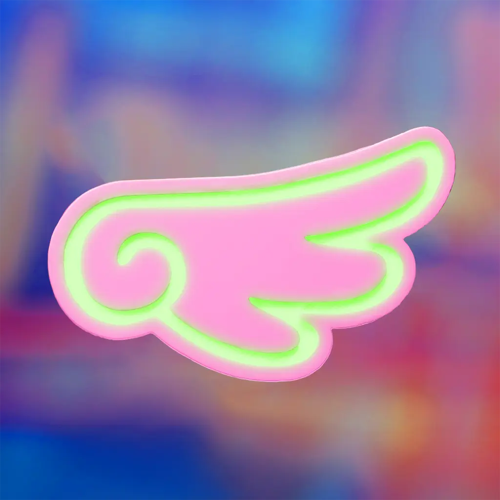 Cute Angel Wing Hair Clip