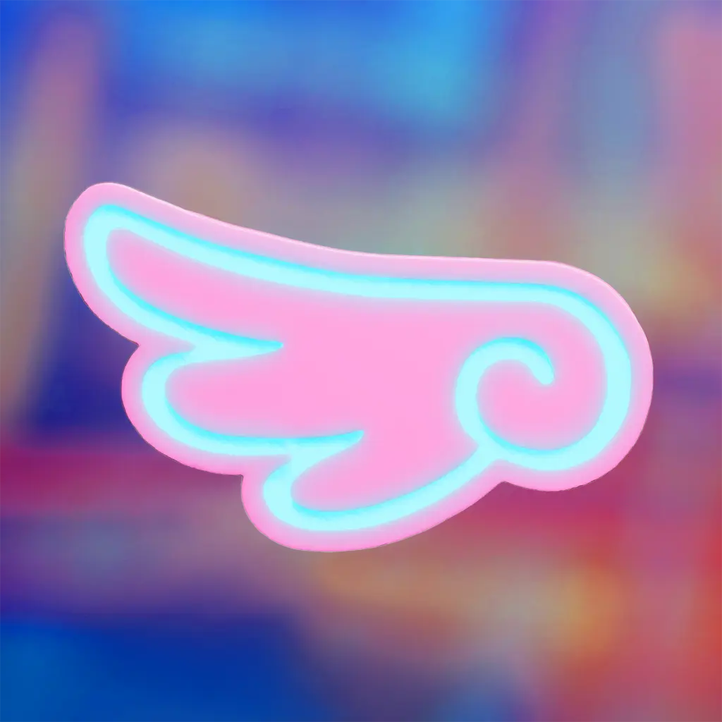 Cute Angel Wing Hair Clip