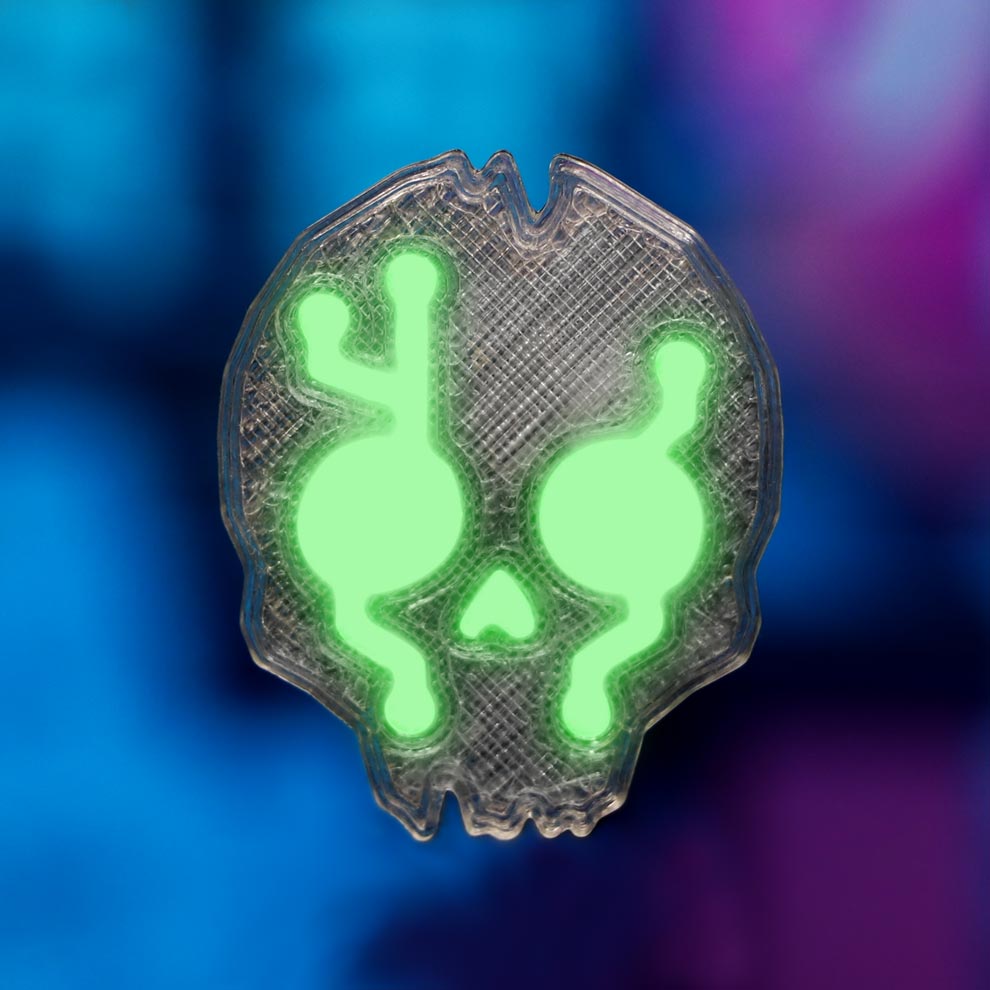 Cybernetic Undead Hair Clip - Cyberbunnycore