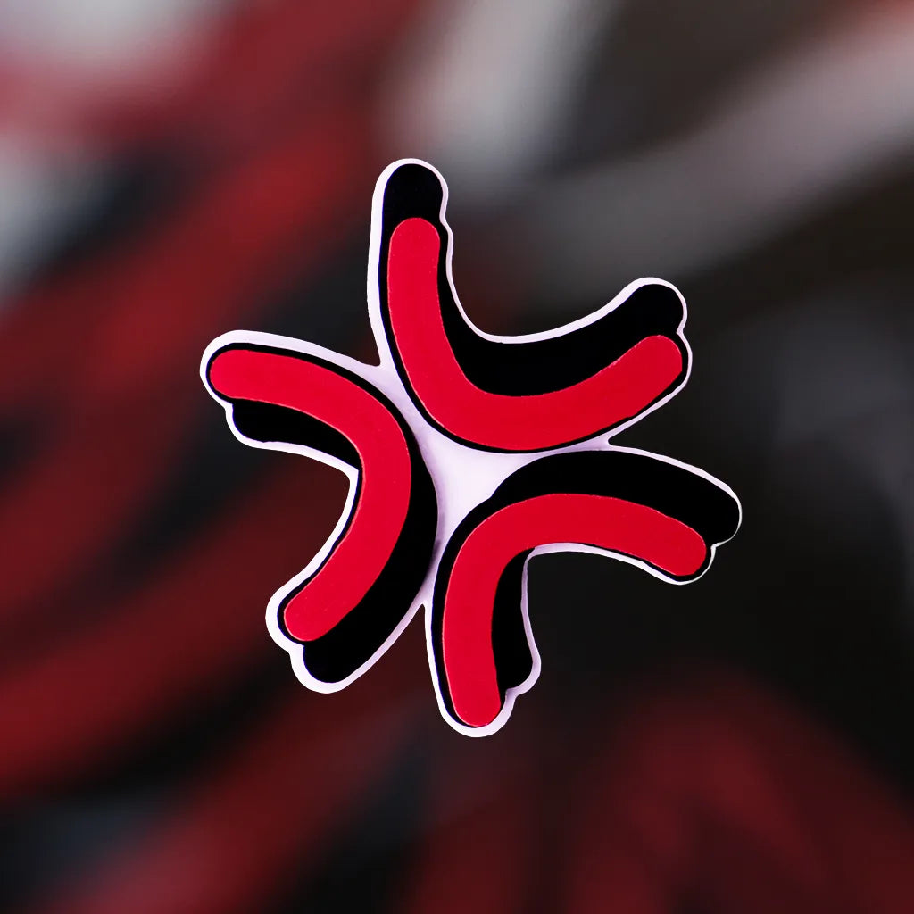 Mini-Rage Vein Hair Clip – Cyberbunnycore