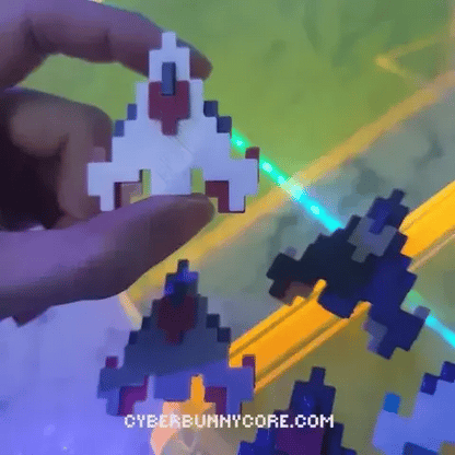 8-Bit Explorer Gamer Hair Clip