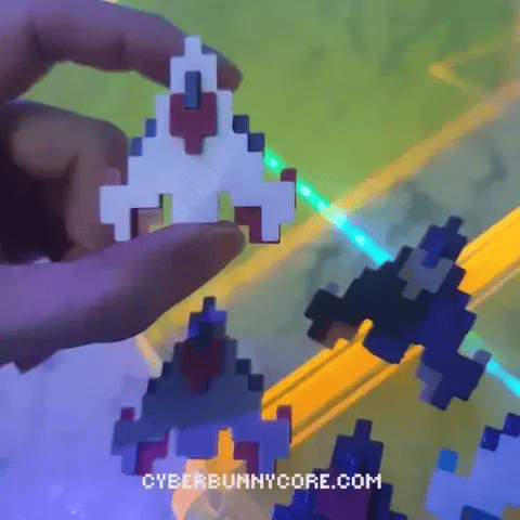 8-Bit Explorer Gamer Hair Clip