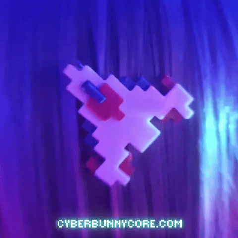 8-Bit Explorer Gamer Hair Clip